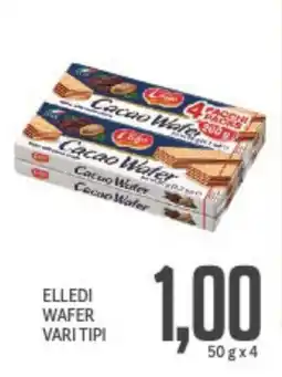 Supermercati Piccolo Elledi wafer vari tipi offerta