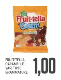 Supermercati Piccolo Fruit-tella caramelle vari tipi e grammature offerta