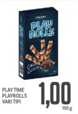 Supermercati Piccolo Playtime playrolls vari tipi offerta