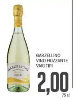 Supermercati Piccolo Garzellino vino frizzante vari tipi offerta