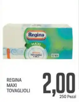 Supermercati Piccolo Regina maxi tovaglioli offerta