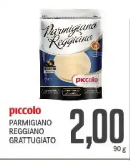 Supermercati Piccolo Piccolo parmigiano reggiano grattugiato offerta