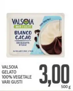 Supermercati Piccolo Valsoia gelato 100% vegetale vari gusti offerta