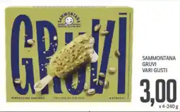 Supermercati Piccolo Sammontana gruvi vari gusti offerta