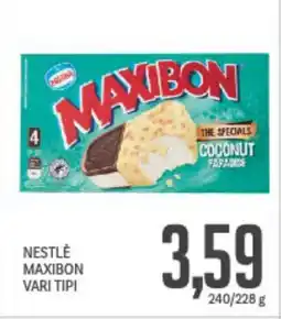 Supermercati Piccolo Nestle maxibon vari tipi offerta