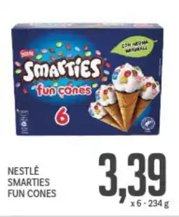Supermercati Piccolo Nestlé smarties fun cones offerta