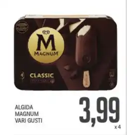 Supermercati Piccolo Algida magnum vari gusti offerta