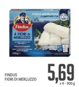 Supermercati Piccolo Findus fiori di merluzzo offerta