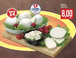 Supermercati Piccolo Beneduce provola e fiordilatte offerta