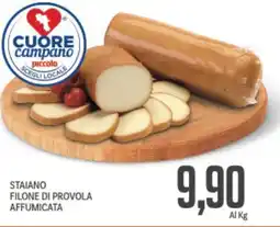 Supermercati Piccolo Staiano filone di provola affumicata offerta