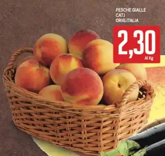 Supermercati Piccolo Pesche gialle offerta