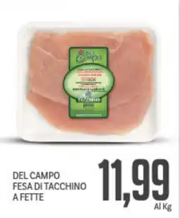 Supermercati Piccolo Del campo fesa di tacchino a fette offerta