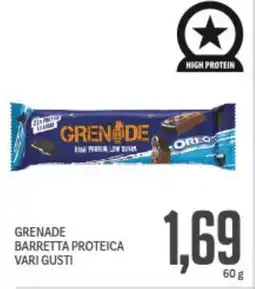 Supermercati Piccolo Grenade barretta proteica vari gusti offerta