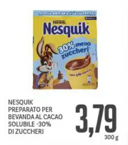 Supermercati Piccolo Nesquik preparato per bevanda al cacao solubile-30% di zuccheri offerta
