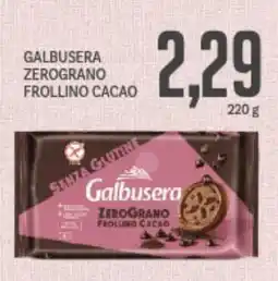 Supermercati Piccolo Galbusera zerograno frollino cacao offerta