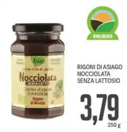 Supermercati Piccolo Rigoni di asiago nocciolata senza lattosio offerta
