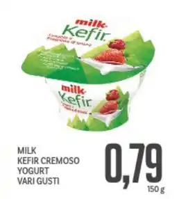 Supermercati Piccolo Milk kefir cremoso yogurt vari gusti offerta