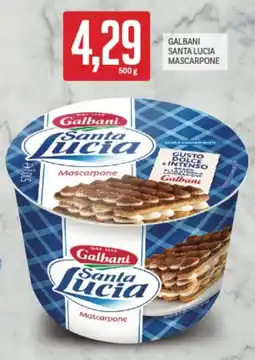 Supermercati Piccolo Galbani santa lucia mascarpone offerta