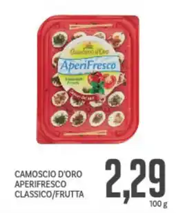 Supermercati Piccolo Camoscio d'oro aperifresco classico/frutta offerta
