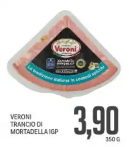 Supermercati Piccolo Veroni trancio di mortadella igp offerta
