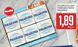 Supermercati Piccolo Philadelphia light formaggio fresco spalmabile offerta