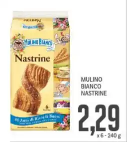Supermercati Piccolo Mulino bianco nastrine offerta