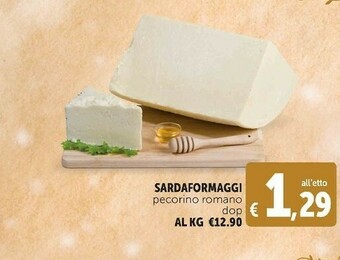 Deco Supermercati Pecorino romano dop offerta
