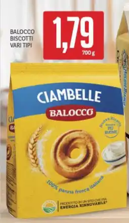 Supermercati Piccolo Balocco biscotti vari tipi offerta