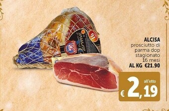Deco Supermercati Prosciutto di parma dop stagionato 16 mesi offerta