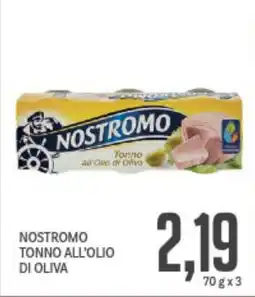 Supermercati Piccolo Nostromo tonno all'olio di oliva offerta