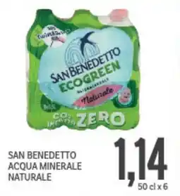 Supermercati Piccolo San benedetto acqua minerale naturale offerta