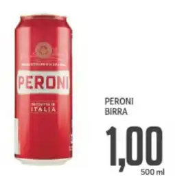 Supermercati Piccolo Peroni birra offerta