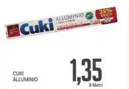 Supermercati Piccolo Cuki alluminio offerta