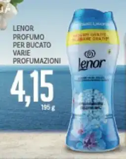 Supermercati Piccolo Lenor profumo per bucato varie profumazioni offerta