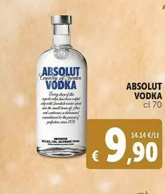 Absolut vodka 0,7 l 40%