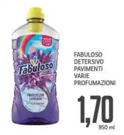 Supermercati Piccolo Fabuloso detersivo pavimenti varie profumazioni offerta