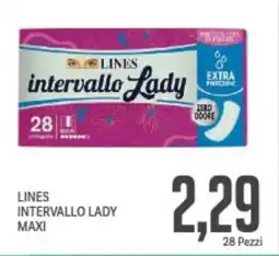 Supermercati Piccolo Lines intervallo lady maxi offerta