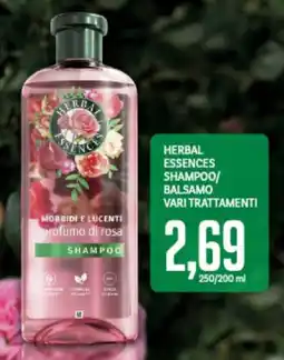 Supermercati Piccolo Herbal essences shampoo/ balsamo vari trattamenti offerta