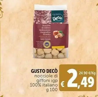 Deco Supermercati Nocciole di giffoni igp 100% italiano offerta