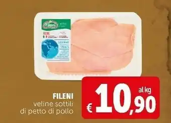 Deco Supermercati Fettine sottili di petto di pollo bio offerta