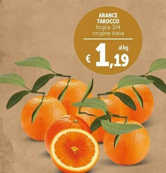 Deco Supermercati Arance tarocco offerta