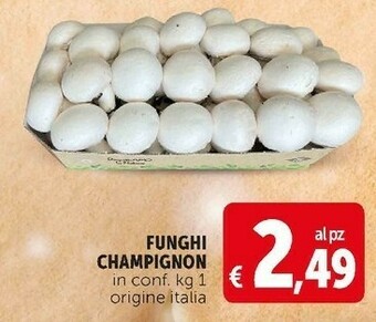Deco Supermercati Funghi champignon offerta