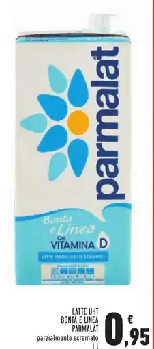 Conad Latte uht bontà e linea PARMALAT offerta