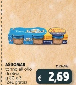 Deco Supermercati Tonno offerta