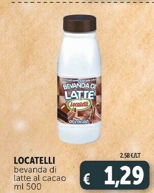 Deco Supermercati Latte offerta