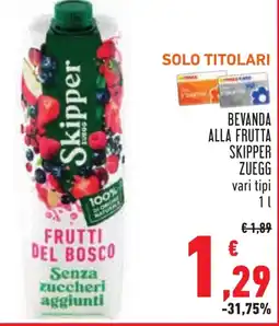 Conad Bevanda alla frutta SKIPPER offerta