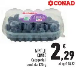 Conad Mirtilli CONAD offerta