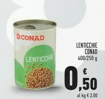 Conad Conad lenticchie offerta
