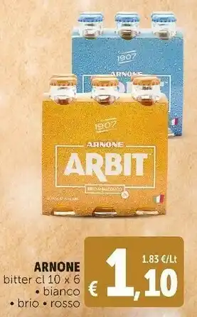 Deco Supermercati Arnone - arbit bitter rosso offerta