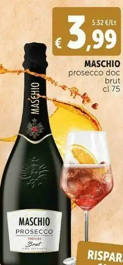 Deco Supermercati Prosecco doc brut cl 75 offerta